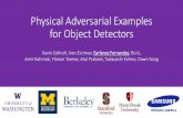 Physical Adversarial Examples for Object Detectors...Current State of Physical Attacks 5 What [s the dominant object in this image? Classification Eykholt et al., Robust Physical-World
