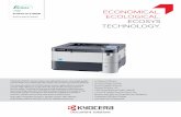 > PRINT ECONOMICAL. ECOLOGICAL. ECOSYS ......KYOCERA Document Solutions America, Inc. Headquarters: 225 Sand Road, Fairfield, NJ 07004-0008, USA ©2015 KYOCERA Document Solutions America,