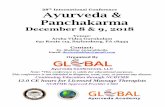 28th Ayurveda & Panchakarma · three languages – English, Gujarati and Hindi. Swamiji teaches in all these languages, not only Vedantic texts like the Gita, Upanisads, Panchadasi,