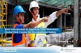 Brief Introduction to Siemens TÜV Rheinland Global Skill Centre …bombaychamber.com/admin/uploaded/Reference Material... · 2018-07-04 · Observation of Unsafe Conditions (Hazards)