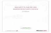 What's New in Mastercam 2019Mastercam関連の動画をご覧いただけます。ご登録いただくと、Mastercamのウェブフォーラ ムforum.mastercam.comにて情報の検索や質問をすることができ、またkb.mastercam.com