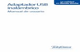 Adaptador USB Inalámbrico · El Adaptador USB Inalámbrico requiere Windows Vista, Windows XP (SP2 o superior) o Windows 2000 (SP4 o superior). Si su ordenador no dispone de la última