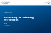 self-driving car technology introduction...self-driving car technology introduction Professur für VLSI-Entwurfssysteme, Diagnostik und Architektur/ Xi Hu Hauptseminar// 12. 07.2018