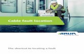 Cable fault location · The objective of the fault location is to localise a cable fault as quickly and pre-cisely as possible so as to create an ideal foundation for the subsequent