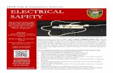 JBER F & EMERGENCY SERVICES ELECTRICAL SAFETY · JBER FIRE & EMERGENCY SERVICES Electrical Safety Fire Prevention Office 724 Quartermaster Rd (NE Corner, 2nd Floor) Phone: 907-384-5555
