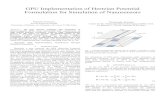 GPU Implementation of Hertzian Potential Formulation for … · 2018-08-08 · GPU Implementation of Hertzian Potential Formulation for Simulation of Nanosensors 1Daniele Tartarini,
