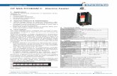 CP MULTITHERM C Electric heater - INTERTEC-Hess Gmbh · CP MULTITHERM C Electric heater . HD632-4ca CP MULTITHERM C Page 1/2 . 1 Application . Heating of instrument enclosures in