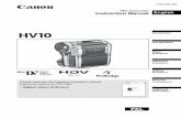 HDV Camcorder Instruction Manual EnglishHDV Camcorder Instruction Manual Please read also the following instruction manual ... you use the camcorder and retain it for future reference.