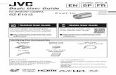 GZ-E10 A - JVCjvc- Basic User Guide HD MEMORY CAMERA GZ-E10 A. Basic User Guide (this manual) AV Cable