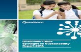 Qualcomm China Spotlight on Sustainability Report 2014...Qualcomm China Spotlight on Sustainability Report 2014 5 Sustainability Governance At Qualcomm, we define sustainability as