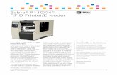Zebra R110Xi4™ RFID Printer/Encoder - Datawaredataware.com.mx/productos_data/IMPRESORA-RFID-ZEBRA-R110... · 2017-07-21 · Innovation and Flexibility in RFID Printer/Encoders With