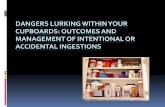 DANGERS LURKING WITHIN YOUR CUPBOARDS: OUTCOMES …canpweb.org/canp/assets/File/2013 Conference...Symptoms at 12 Normal 9-10.5 Emergent if >15 >2500mg per day is considered toxic Cleared