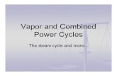 Vapor and Combined Power Cycleslibvolume5.xyz/industrialproductionengineering/btech/semester4/app… · Combined Gas-Vapor Power Cycle Use of two cycles to maximize efficiency Gas