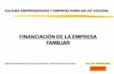 FINANCIACIÓN DE LA EMPRESA FAMILIARcef-ugr.org/wp-content/uploads/2017/04/S17-Jose-Antonio... · 2017-05-12 · Entidad Financiera facilita fondos a la empresa. Financiación inversiones.