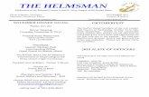 THE HELMSMAN · THE HELMSMAN Publication of the Broward County Council ... Air Station were deployed in response to all of the re-cent hurricanes to provide search and rescue and