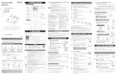 INSTRUCTION 2. KNOWING YOUR UNIT 5. SETTING THE AREA, … · 2018-03-07 · Please keep this Instruction Manual for future reference. Body Composition Monitor Model INSTRUCTION MANUAL