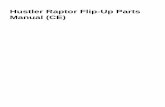 Hustler Raptor Flip-Up Parts Manual (CE)Elemento N.º de pieza Nombre Cant. UM 1 602094 FAN / PULLEY KIT 1 EA 2 600970 KIT, HUB, 4 BOLT 1 EA 3 604902 HG RTN CCW 1 EA 4 604903 HG RTN