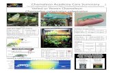 Chameleon Academy Care Summary Rev B For full explanation r Veiled or Yemen Chameleon ... · 2020-02-23 · 850 F / 300 C UVB Reflector Chameleon Academy Basic Supplementation (UVI