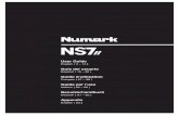 NS7II User Guide - Numark · • User Guide • Safety & Warranty Manual ... Place the NS7II is on a flat, stable surface for operation. Ensure unit has adequate air flow to all ventilation