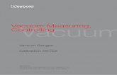 Vacuum Measuring, Vacuum Controlling - Leybold · 2018-01-17 · 6 Leybold Full Line Catalog 2018 - Vacuum Measuring, Controlling leybold leybold Leybold Full Line Catalog 2018 -