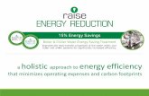 a holistic approach to energy efficiency that minimizes ......•Bio Mass •Wind •Hybrid System •Utility Sized Lithium Battery Packs •National grid evaluation and enhancements
