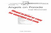 CARL FISCHER Primer Band Grade Angels on Parade€¦ · A graduate of the City College of New York, Mr. Strommen was the Director of Bands at the Mamaroneck Public Schools, Mamaroneck,