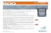 FPM-600 Power Meter - trs-rentelco.com€¦ · Part of EXFO’s 600 handheld series, which includes the FOT-600 Optical Loss Test Set, no the FLS-600 Light Source, the highly versatile