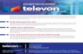 managed telecom services · employees dealing with telecom providers. Televon has made it our mission to be an expert in Telecom Services so you don’t have to be. help desk just