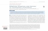 Diagnosis, Prognosis, and Therapy of Transthyretin Amyloidosis … · Diagnosis, Prognosis, and Therapy of Transthyretin Amyloidosis Morie A. Gertz, MD,* Merrill D. Benson, MD,y Peter