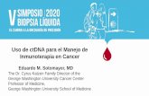 Presentación de PowerPoint€¦ · • Cancer Personalized Profiling by Deep Sequencing (CAPP-seq) ctDNA analysis, a NGS-based method that tracks multiple mutations per patients