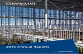 2015 Annual Reports - Banca IMIac466a66-c419-4caa-bddf-1d84d… · 2015 Annual Reports This is an English translation of the Italian language original “Bilanci 2015” that has