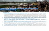 SITUATION REPORT: ROHINGYA REFUGEE CRISIS€¦ · The Sector is reinforcing its camp-level coordination through identifying and training camp-level focal points. Each camp will have