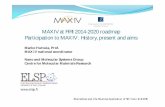 MAX IV at FIRI 2014-2020 roadmap Participation to MAX IV ... · MAX IV at FIRI 2014-2020 roadmap Participation to MAX IV : History, present and aims Marko Huttula, Prof. MAX IV national