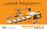 QUALITY INDIA 2019.pdf · Electronics Pvt. Ltd.; Mr Nitin Nair, Head Automotive Vertical, Siemens India Ltd. and Anmol Kaul, Product Manager, Siemens PLM Quality India | 11 of the