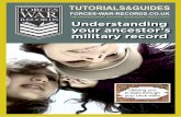 THE PROFESSIONAL MILITARY GENEALOGY SPECIALISTS ...forces-war-records.s3.amazonaws.com/Marketing/FWR Understandin… · THE PROFESSIONAL MILITARY GENEALOGY SPECIALISTS Understanding