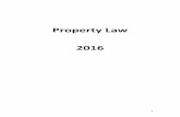 Property Law 2016 - s3-ap-southeast-2.amazonaws.com€¦ · 3 (1) Possession..... 46 (1A) Legal Consequences of Possession ..... 47