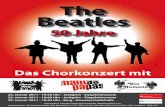 The Beatles - Vox Humana Jockgrim · The Beatles - 50 Jahre - Das Chorkonzert in der Südpfalz 4 45 The Beatles - 50 Jahre - Das Chorkonzert in der Südpfalz Die Chorleiter Stephan