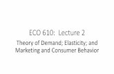 ECO 610: Lecture 2 - University of Kentuckygattonweb.uky.edu/Faculty/scott/eco610-fall2016/eco 610 fall 2016... · •Residential demand for electricity—availability of substitutes.