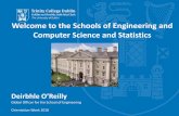 Welcome to the Schools of Engineering and Computer Science ... and images/Visiting... · Welcome to the Schools of Engineering and Computer Science and Statistics Deirbhle O’Reilly