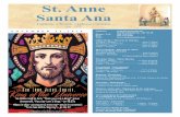 St. Anne Santa Ana · Mi nombre es Alan. Quiero ser confirmado para aprender más de mi fe. 1st Communion / Primera Comunión Confirmation / Confirmación Sessions Sunday, 12/2 at