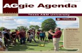 AGgie Agenda - Texas A&M Soil & Crop Sciences€¦ · Texas A&M University Department of Soil & Crop Sciences TAMU 2474, College Station, TX 77843 Ph. 979.845.3041. Page 2 Volume