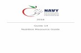 2018 Guide 14 Nutrition Resource Guide - United States Navy · designed to provide all the tools needed to achieve healthy and permanent weight loss. The ShipShape Program is offered
