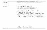 GAO-06-399 Contract Management: Increased Use of Alaska ... · Business Administration’s (SBA) 8(a) program. Since then, Congress has extended special procurement advantages to