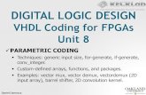 DIGITAL LOGIC DESIGN - Oakland llamocca/Tutorials/VHDLFPGA/Unit 8.pdfآ  Daniel Llamocca Techniques: