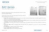 BAT-Series - WSTECH€¦ · With the BAT-Series, WSTECH offers a wide range of power inverters for small to large Energy Storage installations. The BAT-Series inverters offer an output