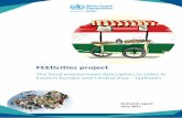 The food environment description in cities in Eastern ...€¦ · The food environment description in cities in Eastern Europe and Central Asia - Tajikistan Technical report Tajikistan