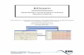 ECcom Operations Manual - EDI€¦ · ECcom Signal Monitor Communications Software Operations Manual Eberle Design Inc. Page 1 Section 1 General 1.1 INTRODUCTION This manual covers