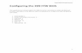 Configuring the X99 FTW BIOS - EVGA€¦ · Configuring the X99 FTW BIOS This supplementary manual explains the different menus and selections within the BIOS and provides a description
