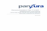 Panzura Freedom Filer 2 GCE Deployment and Setupdocs.panzura.com/7.2/Panzura_GCE_72install_v0.pdf · Secondary DNS Server IP Optional Enable Jumbo Frame On/Off. Contact your network