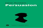 Jane Austen Persuasionjaneausten2017.com/persuasion.pdf · Jane Austen Persuasion Textus Classics 2017. PERSUASIONERSUASION